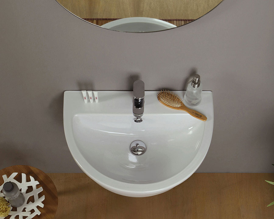 LAVABO YOUNG WHITE 60 CM
